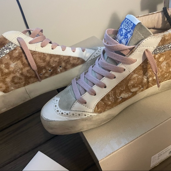 Golden Goose Giraffe Print Midstars - Picture 4 of 9